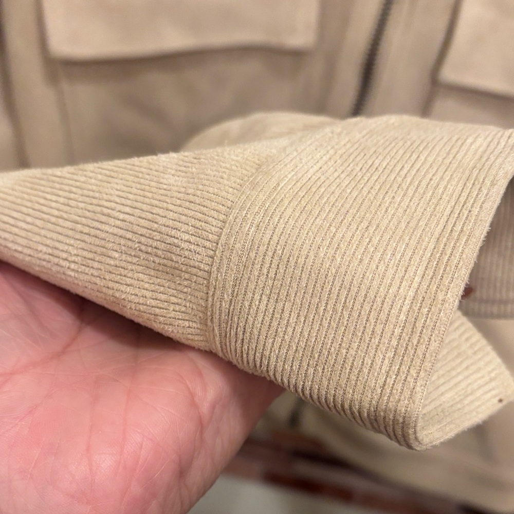 Solitaire Beige Utility Jacket - Picture 4 of 4